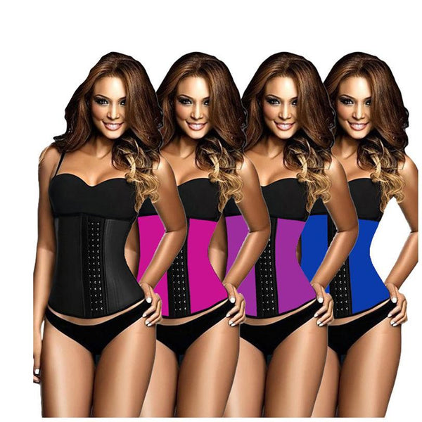 waist trainer steel slimming girdle