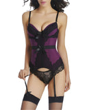Corset and Bustier with cup Girdle Set with Straps Belt
