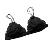 Lace Bralette Transparent Bralet Unpadded