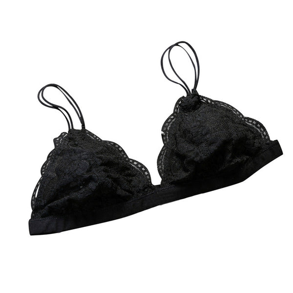 Lace Bralette Transparent Bralet Unpadded