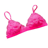 Lace Bralette Transparent Bralet Unpadded