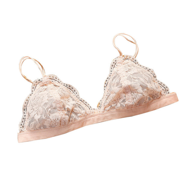 Lace Bralette Transparent Bralet Unpadded