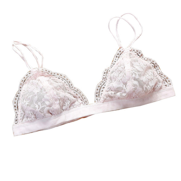 Lace Bralette Transparent Bralet Unpadded