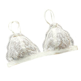 Lace Bralette Transparent Bralet Unpadded