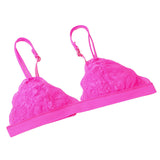 Lace BraletteSexy Crop Top Bra Unpadded