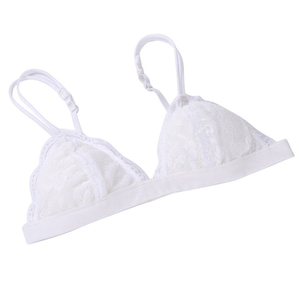 Lace BraletteSexy Crop Top Bra Unpadded
