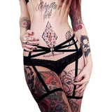 Rave Wear Pastel Belt Black