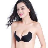 Strapless Adhesive bra Invisible sexy brassiere