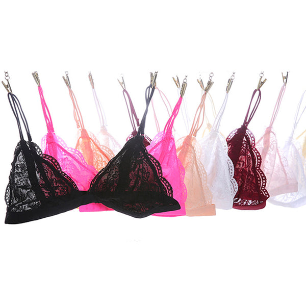 Wire Free Lace Bra for women