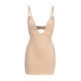 Charming Curve Contour Dress Deep with Control Slip