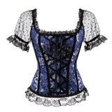 Bride Corsets Bustiers Lace up Halloween Vest