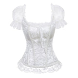 Bride Corsets Bustiers Lace up Halloween Vest