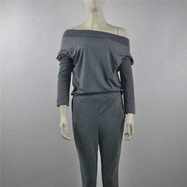 Autumn female body suit with long sleeves