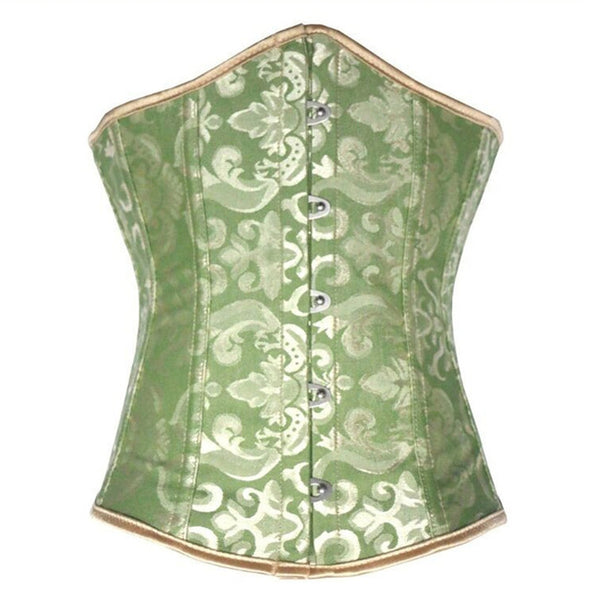 women's underbust corset bustiers floral gothic corset