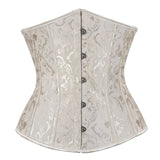 women's underbust corset bustiers floral gothic corset