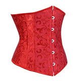 women's underbust corset bustiers floral gothic corset