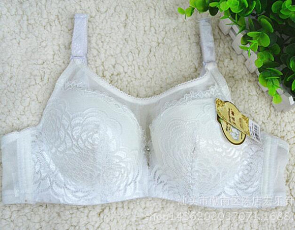 thin cup breathable mesh push up bra