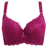 lace thin cup push up bra