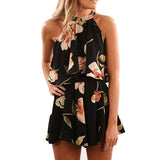 Floral Printed Off ShoulderWomen's Bodysuits